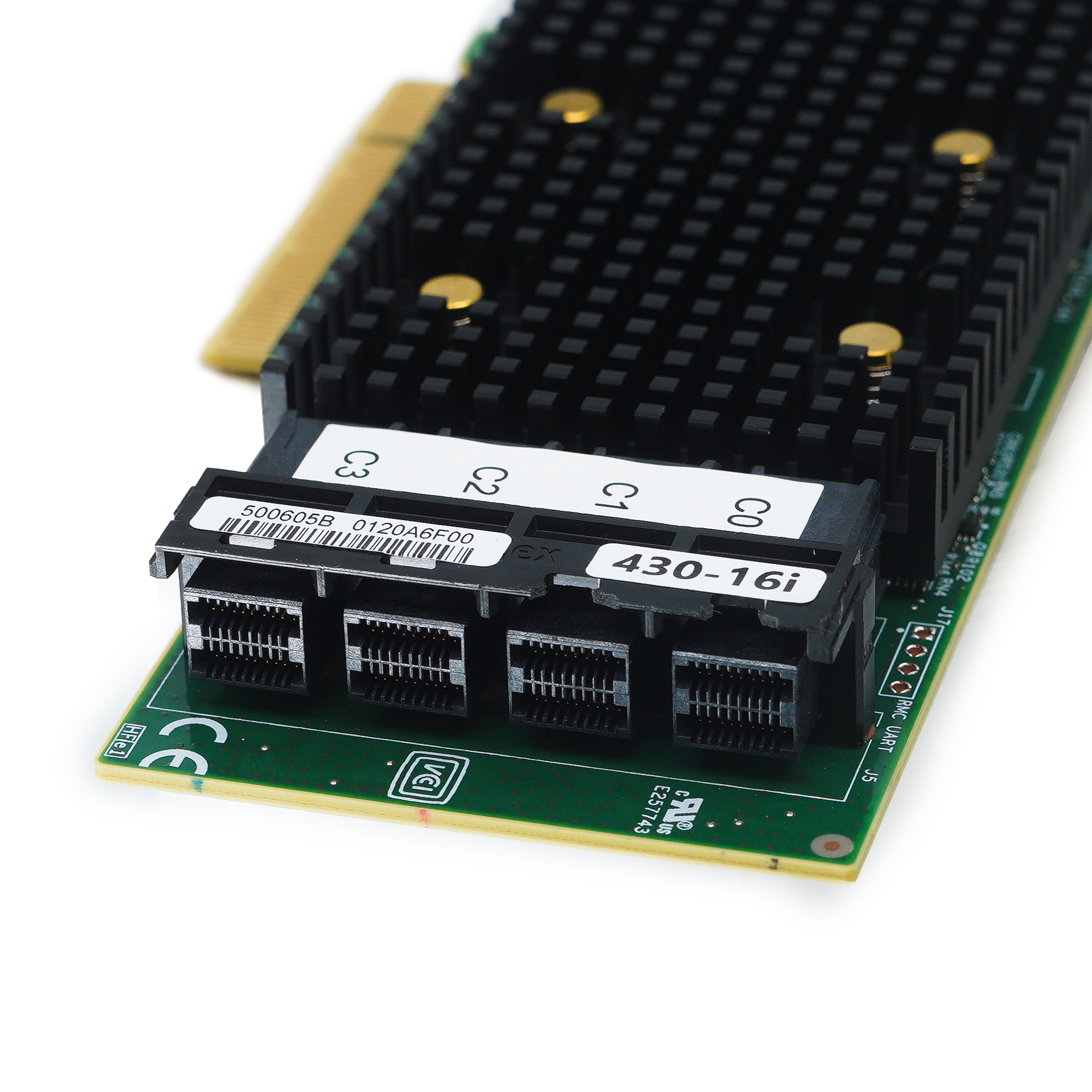 Lenovo 9400 Series 430-16i 4x Internal SAS/SATA/NVME Ports PCIe x8 9400-16i Full Height/Low Profile Refurbished HBA
