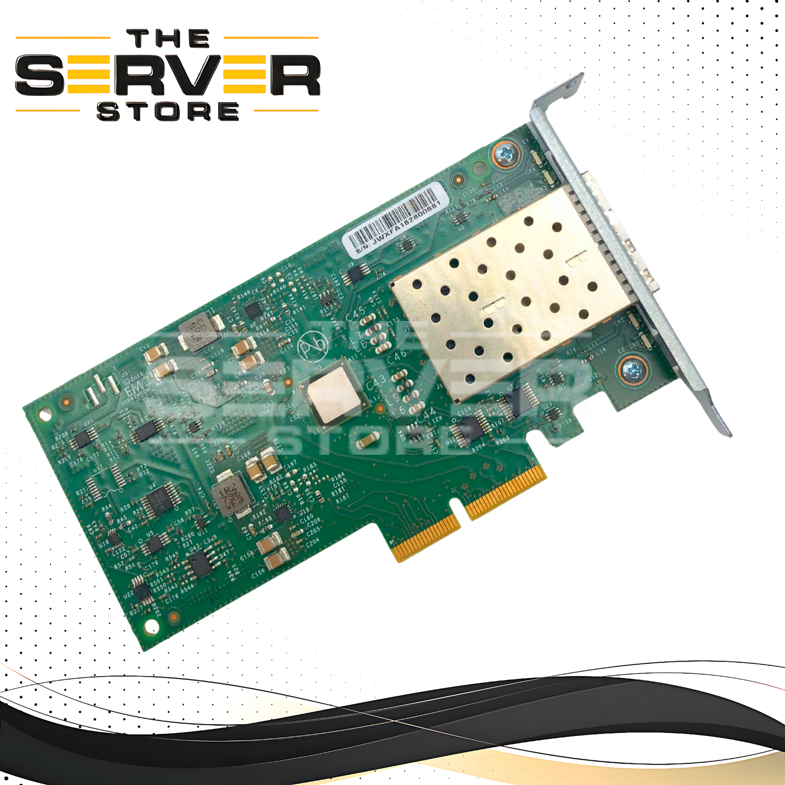 EMC Isilon 10Gb Dual Port SFP+ Ethernet Network Interface Card (NIC) with Low Profile Bracket. P/N: 303-364-000A-03.