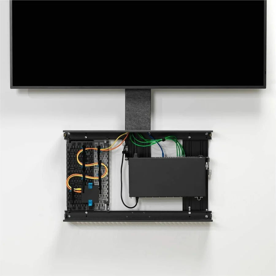 Chief Fusion Storage Cabinet - For Fusion Wall Mount - Black