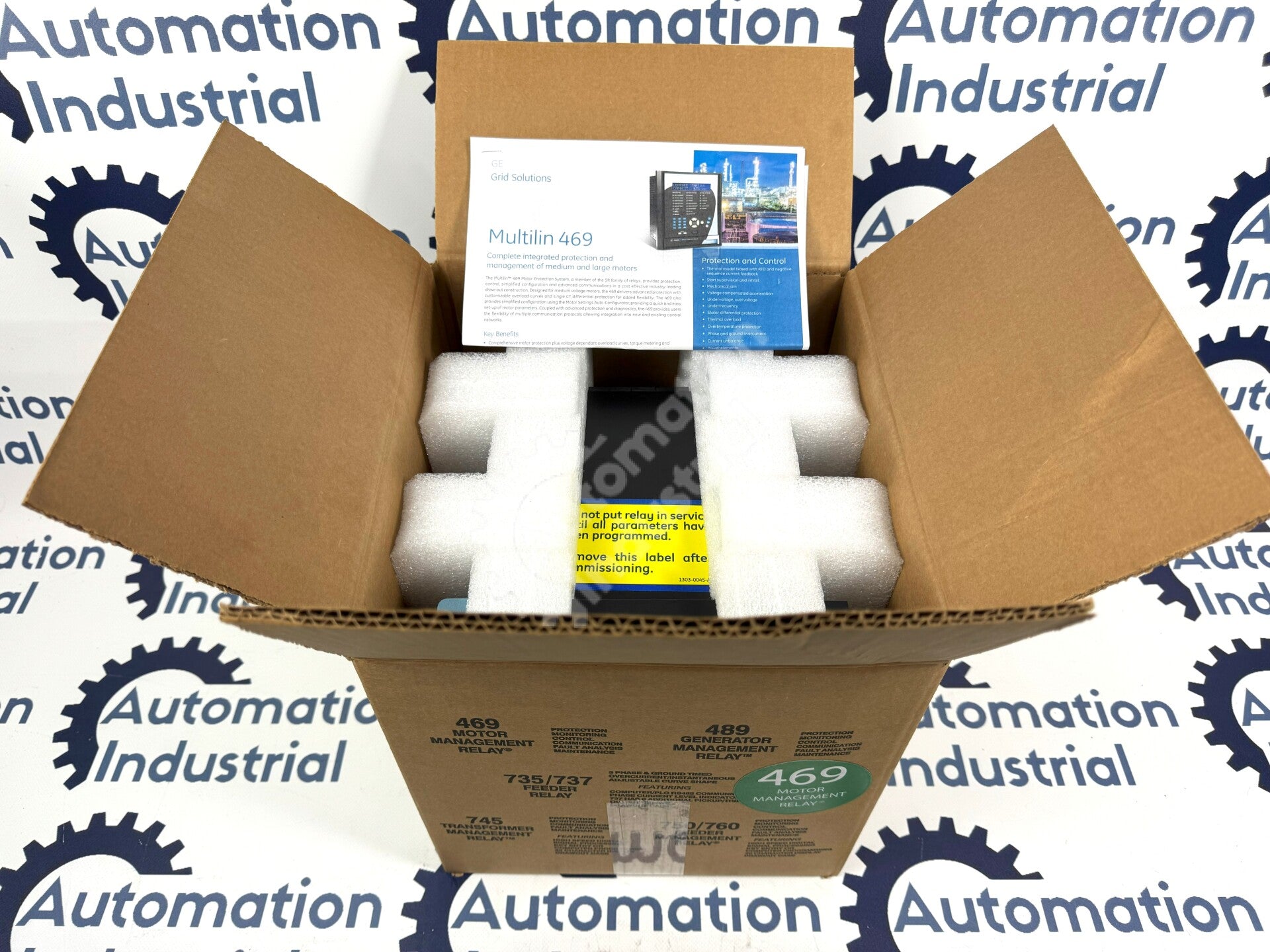 469-P5-LO-A20-T-H By GE Multilin 469 Motor Management Relay Conformal Coating