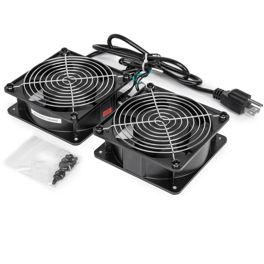 SolidRack Two (2) Fan Set for Wall Rack Cabinet US