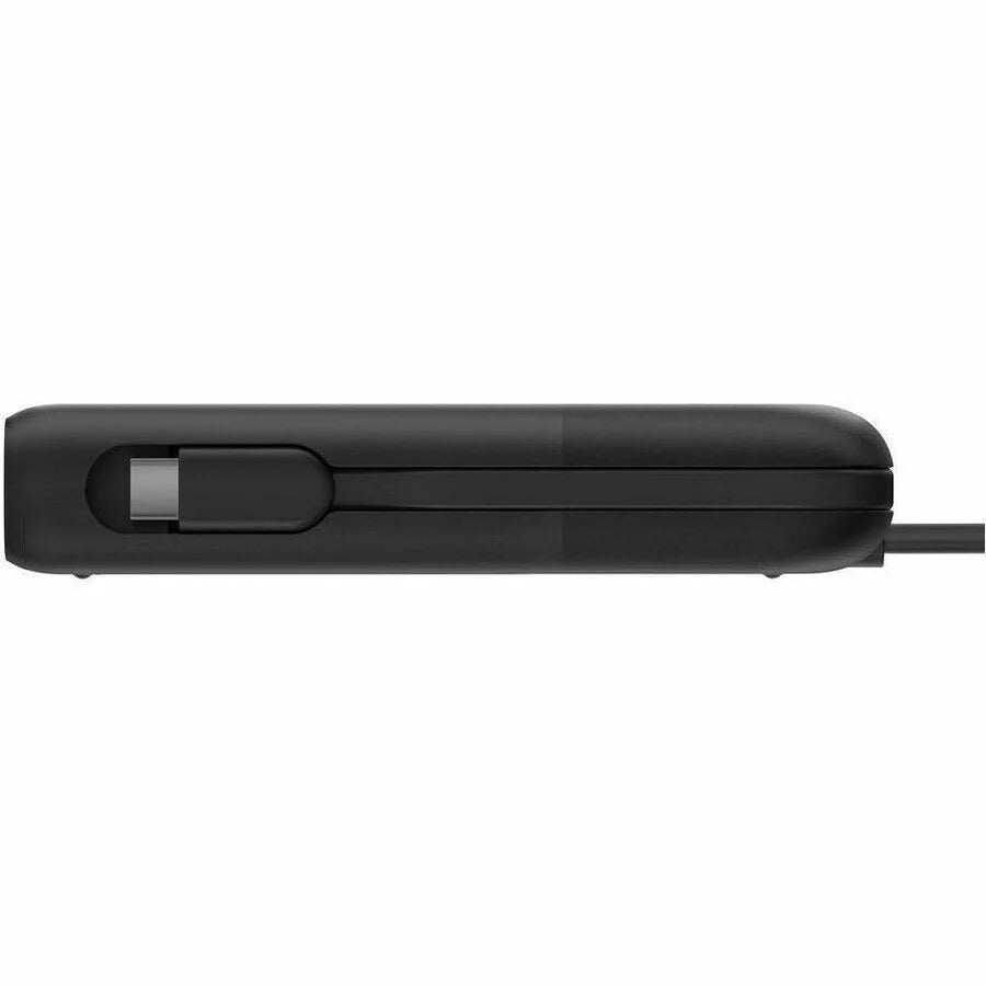 Belkin 2-Outlet Charging Station w/ 2x USB-A, 1x USB-C Ports + Tethered USB-C Cable 70W - 5ft Cord - Black