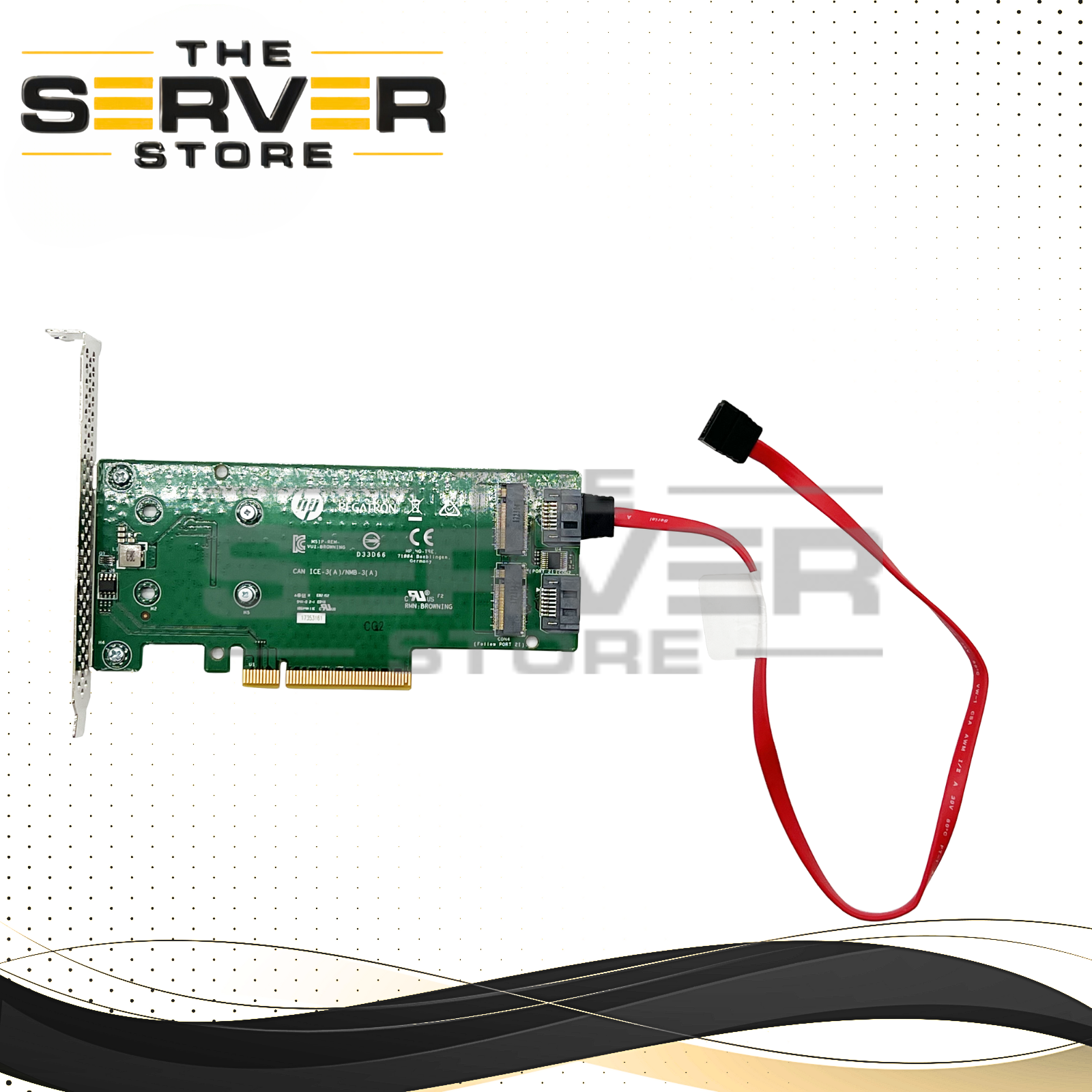 HPE SATA M.2 ML/DL Dual Drive PCIe Riser Card (Card Only) 788029-B21