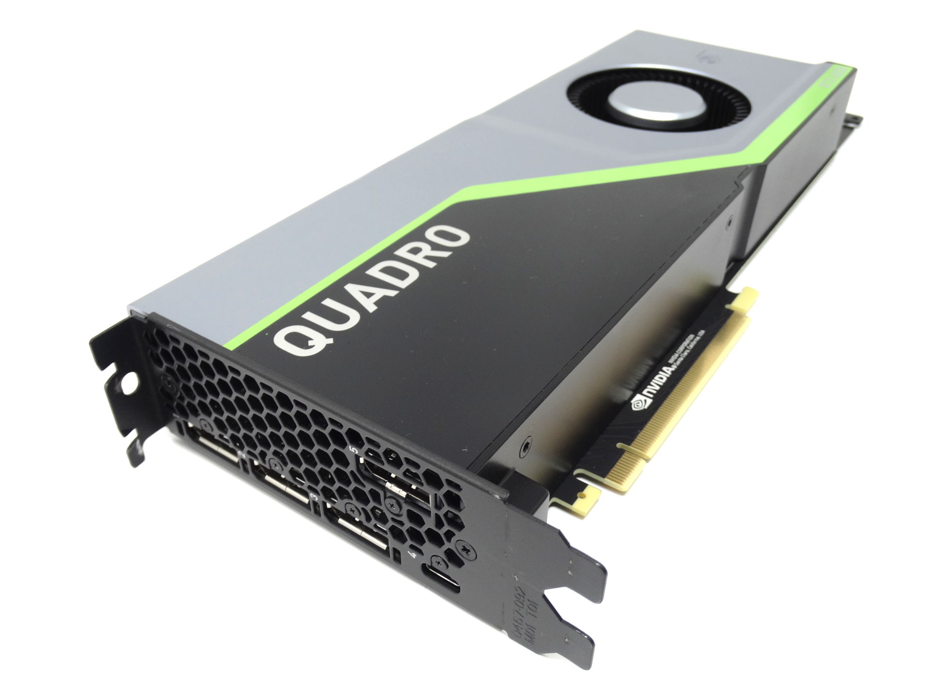 DELL Quadro RTX 6000 Turing GPU 24GB 4608 CUDA 384-bit GDDR6 PCIe Graphics Card (900-5G150-0150-000)