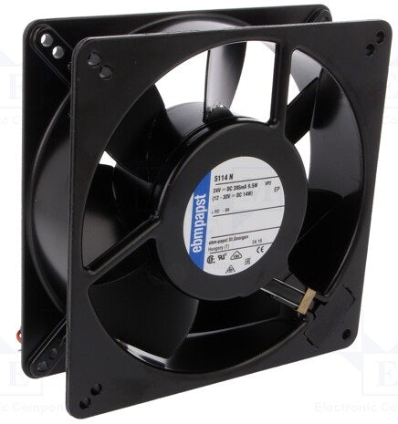 5114N EBMpapst FAN AXIAL 135X38MM 24VDC WIRE
