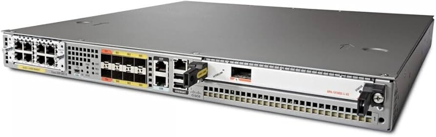 Cisco ASR1001-X Refurbished 6-Port GE SFP Router 8GB DRAM Dual AC