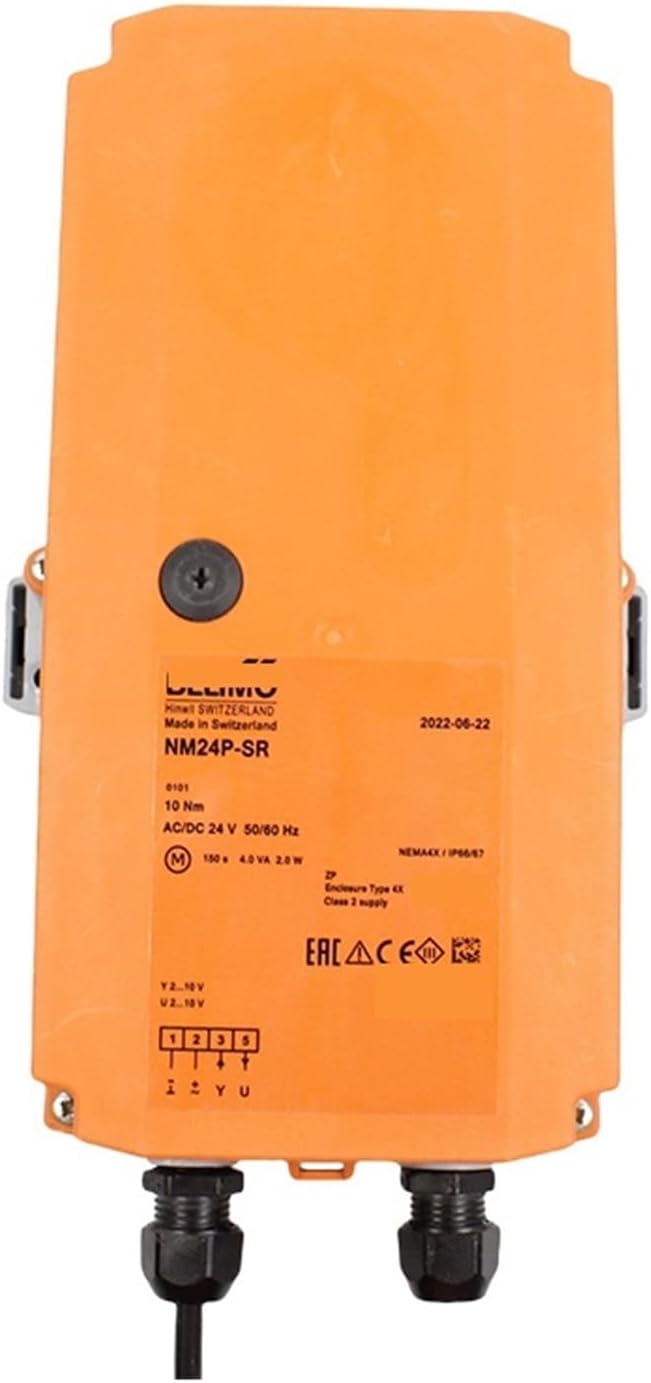 NM24P-SR | Belimo 10 Nm Spring Return Modulating Damper Actuator 24V IP66 67