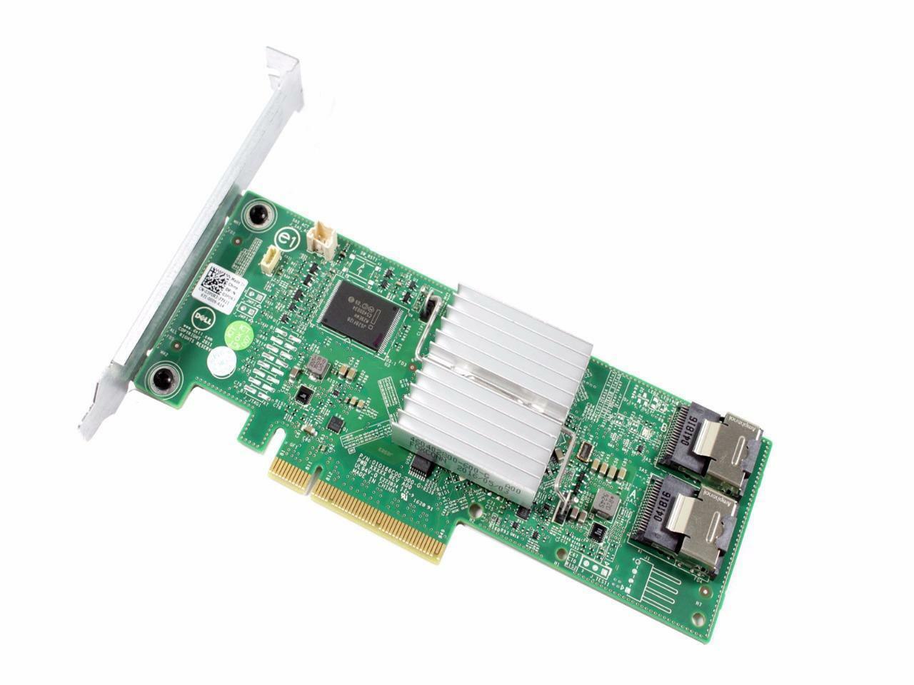 Dell Perc H310 SAS Card, 2x 600G 10K 2.5" SAS Drives, & Cable