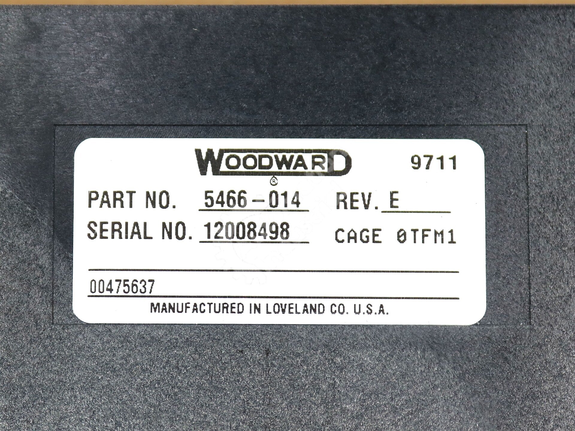 5466-014 By Woodward NetCon Actuator Controller Module