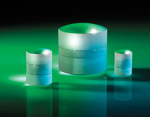 E-47-675 12.5 x 25mm EFL Steinheil Triplet Achromatic Lens