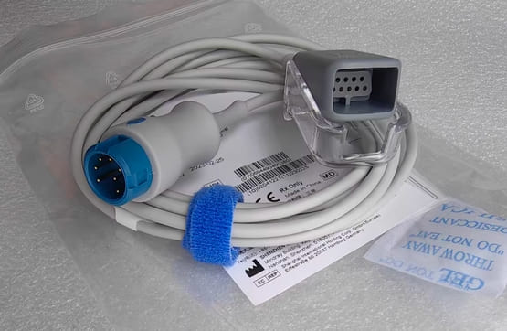 Mindray 7-Pin SpO₂ Extension Cable 562A for T5, T6, T8, iPM iMEC Patient Monitors