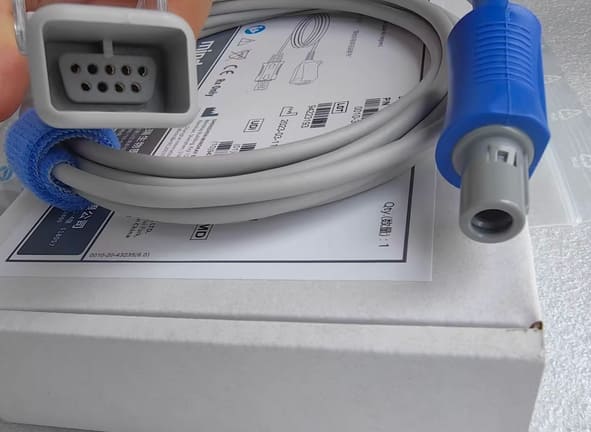 Mindray 7-Pin SpO₂ Extension Cable 562A for T5, T6, T8, iPM iMEC Patient Monitors