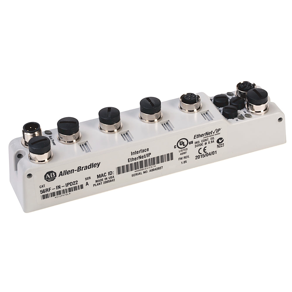 56RF-IN-IPD22 | Allen-Bradley RFID EtherNet/IP Interface Block 13.56MHz