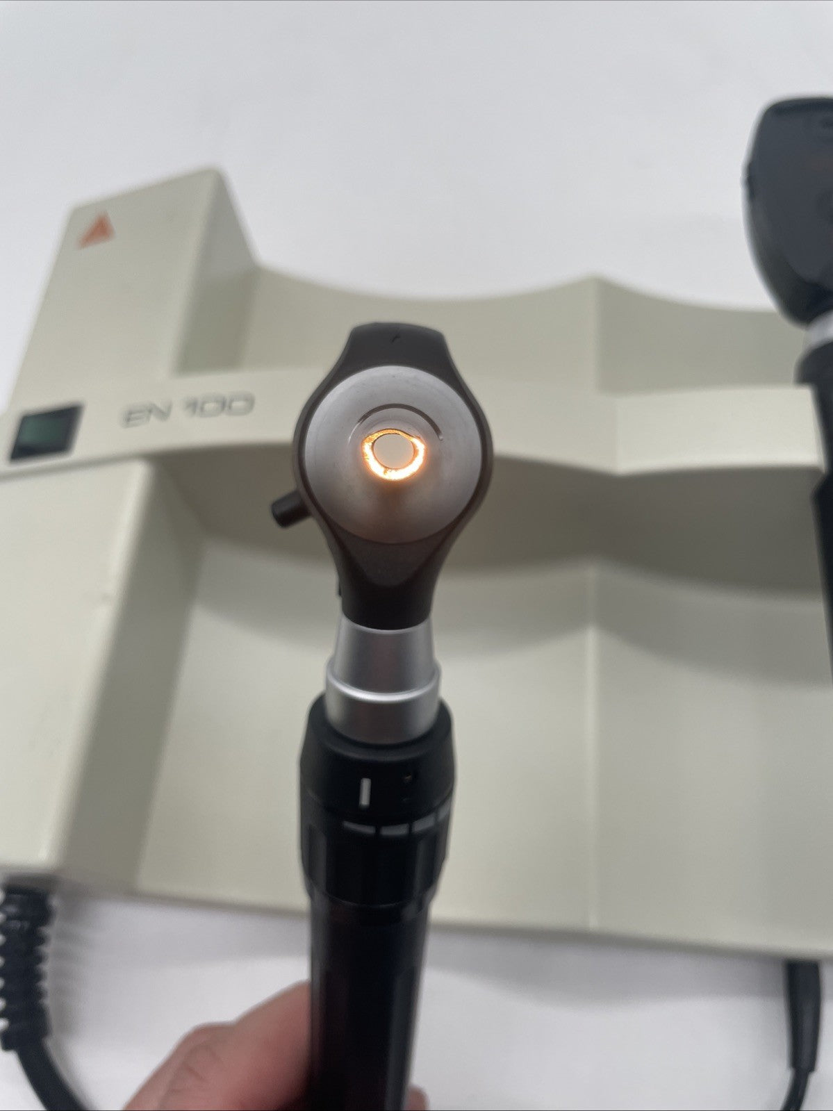 Heine EN100 Otoscope Opthalmoscope Set Dented Head And Painted Casing