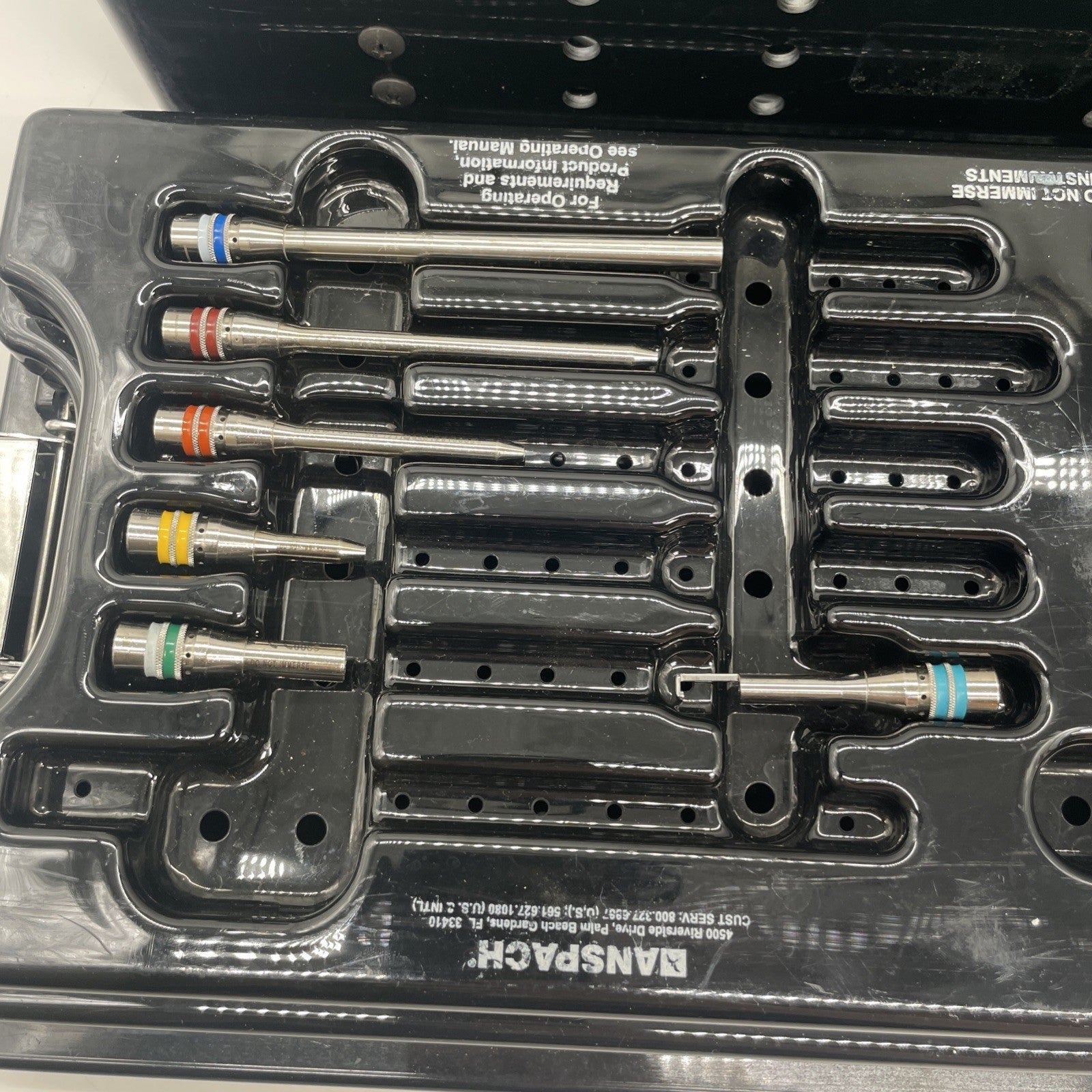 ANSPACH EMAX 2 PLUS Neurosurgical Neuro Drill W Case + Bits 30 Day Warranty!