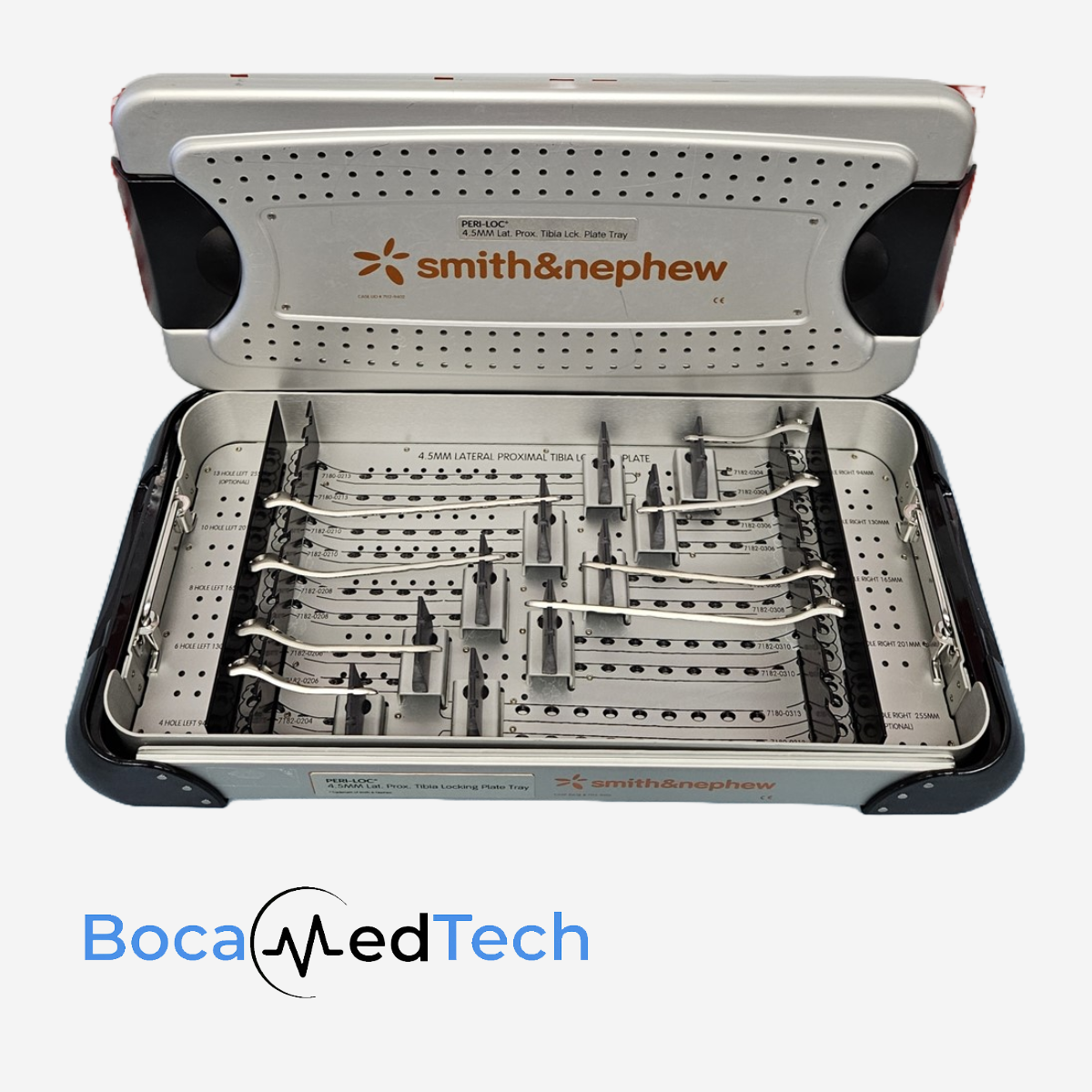 Smith & Nephew Peri-Loc 4.5mm Lat. Prox. Tib  Locking Plate Set