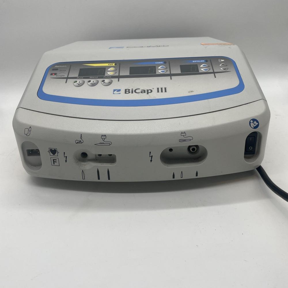 ConMed – BiCap III electrosurgical unit – RF12000 – 30-day warranty