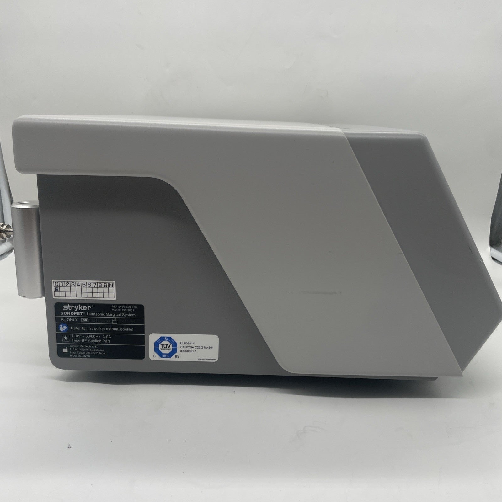 Stryker Sonopet Ultrasonic Surgical System Ultrasonic Aspirator 30 Day Warranty!