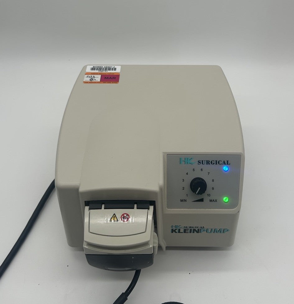 HK Surgical Klein KIP-II Infiltration Pump II With HK Foot Pedal 30 Day Warranty