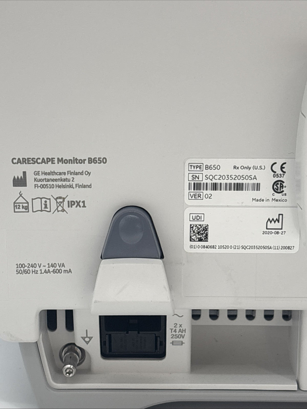 GE Carescape B650 Patient Monitor Version 2 OR 30 Day Warranty!