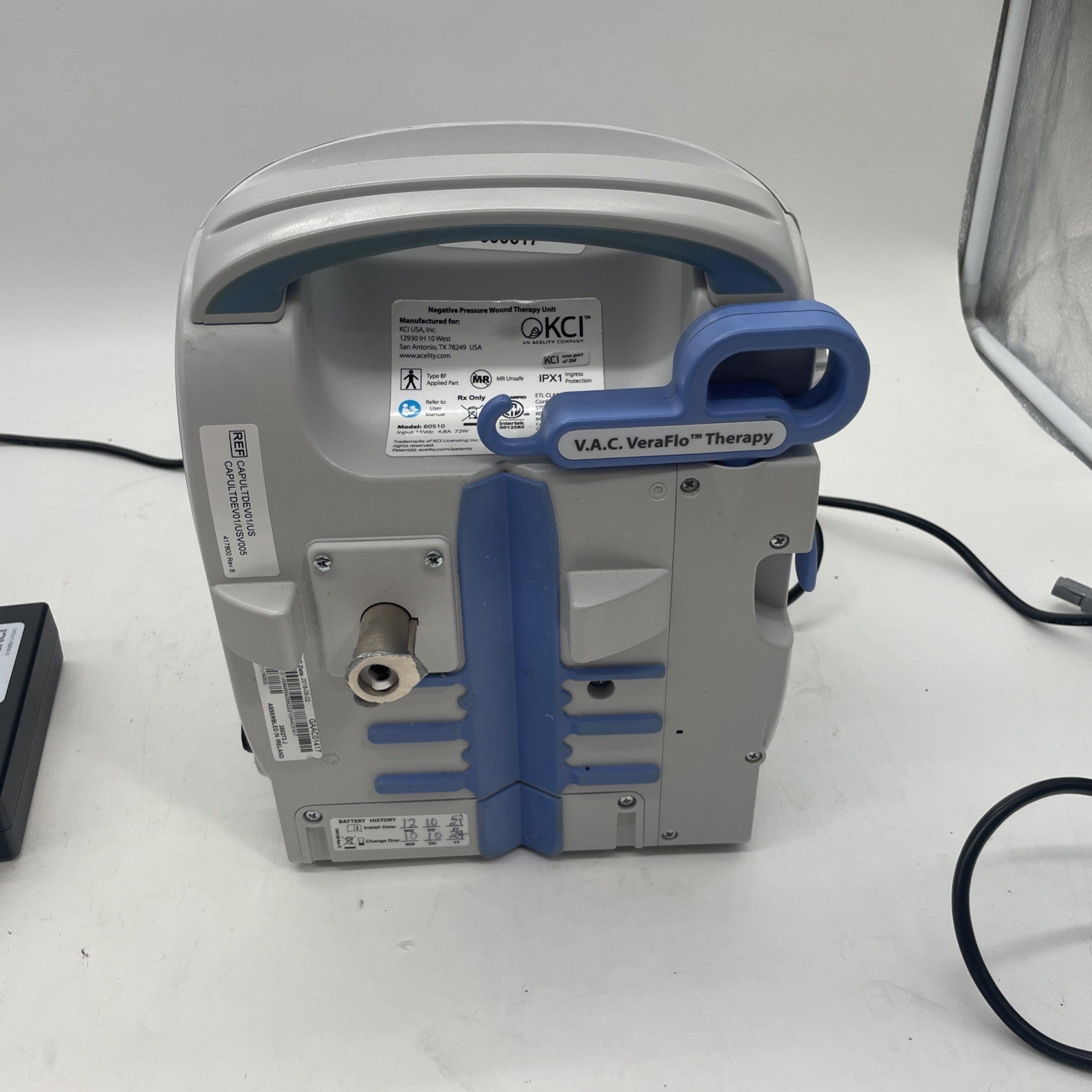 KCI VAC ULTA Negative Pressure Wound Therapy Unit 6510 READ DESCRIPTION