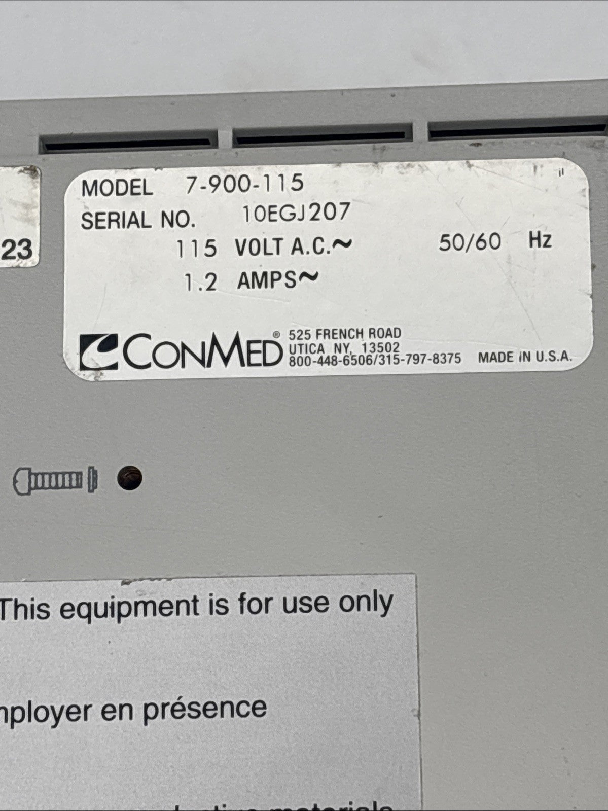 ConMed Hyfrecator 2000 ESU (7-900-115) - 30 Day Warranty!