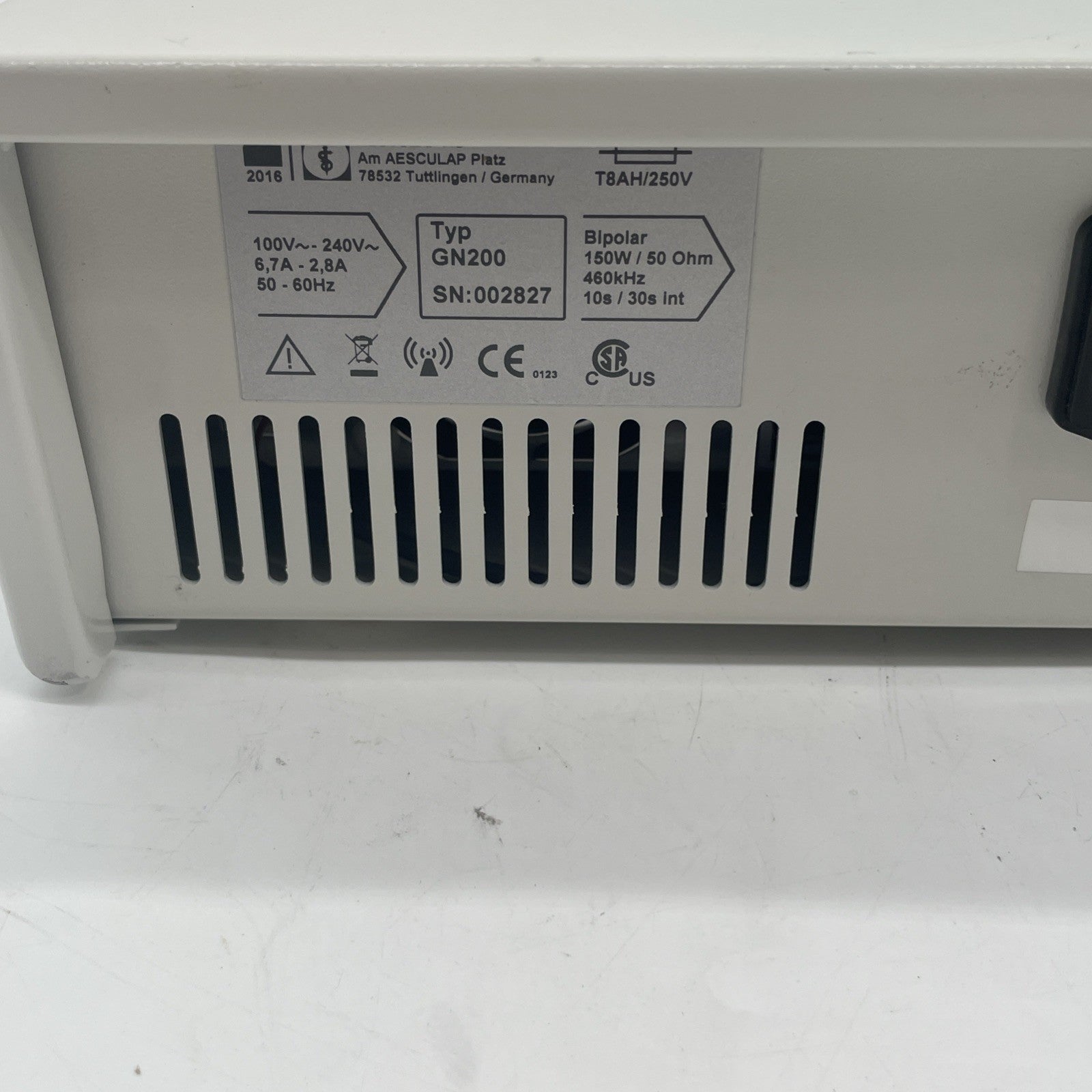 Caiman Aesculap Lektrafuse GN200 HF Generator  30 Day Warranty!
