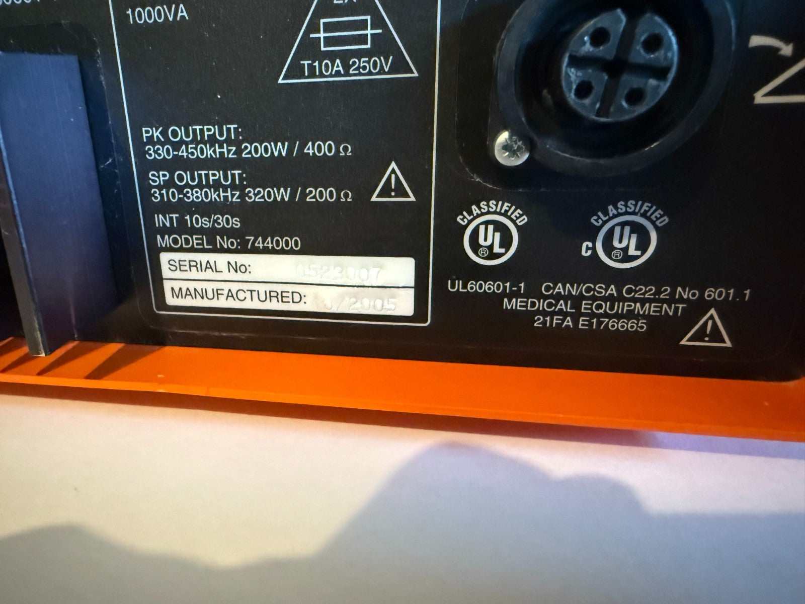 Gyrus ACMI PK SuperPulse 744000 w/ Footswitch VERSION 3.03 | 30 Day Warranty