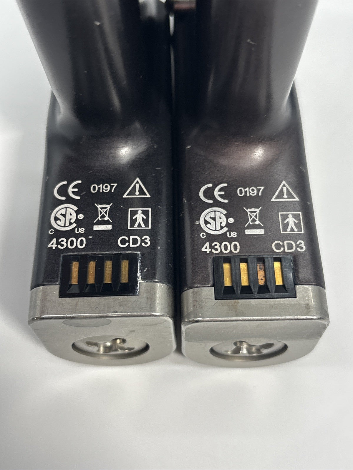 2X Stryker CD3 4300 Handpiece, 3 Batteries, & Sterilization Case 30 Day Warranty
