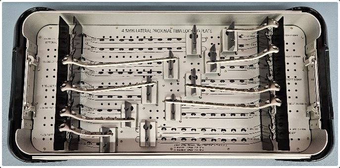 Smith & Nephew Peri-Loc 4.5mm Lat. Prox. Tib  Locking Plate Set