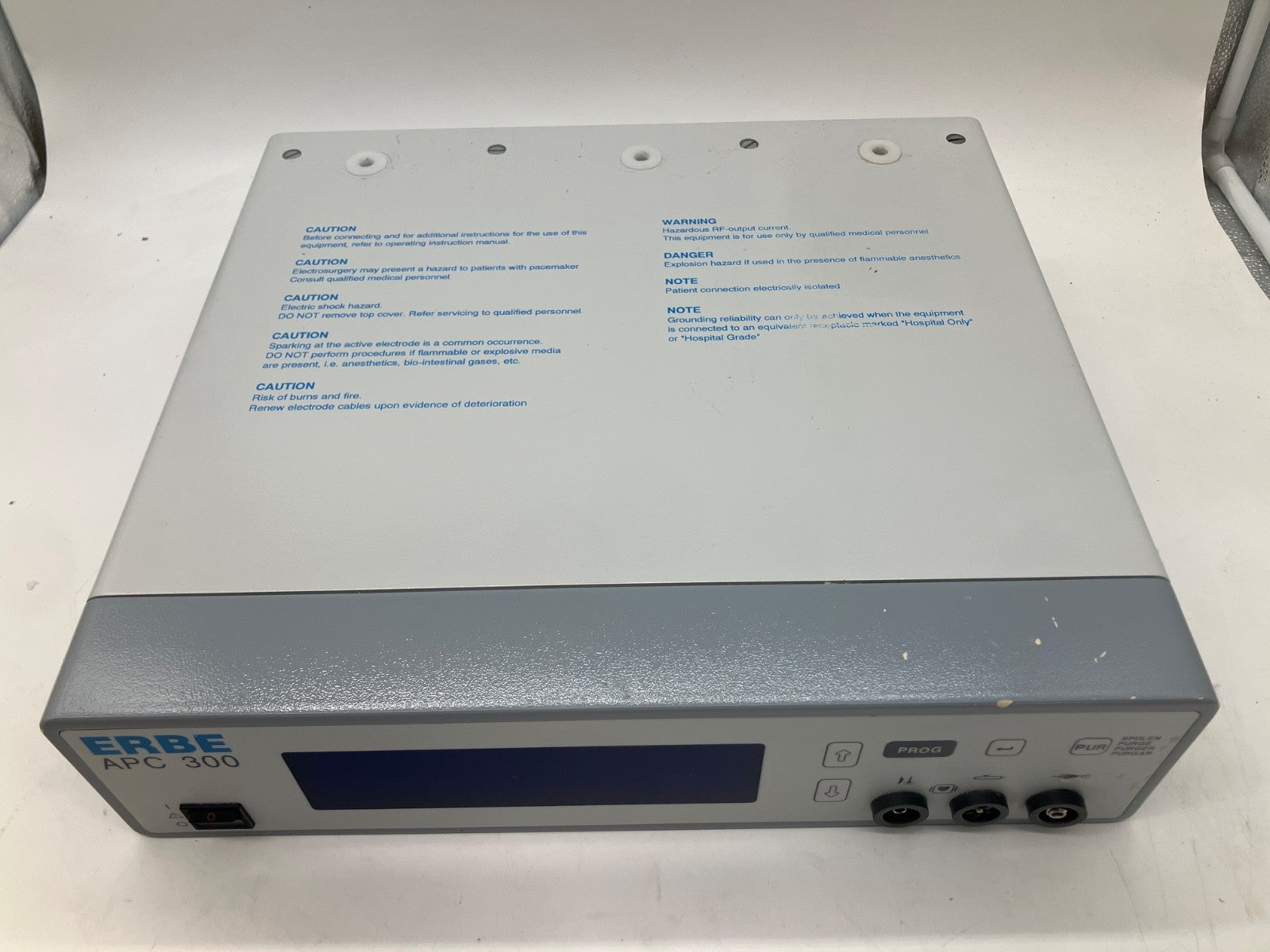 ERBE ICC 200 APC 300 with Foot Pedal and Cables 30 Day Warranty