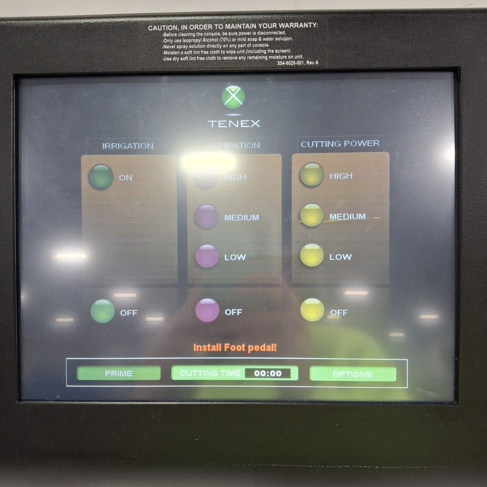 Tenex Health TX System Console 30 Day Warranty!
