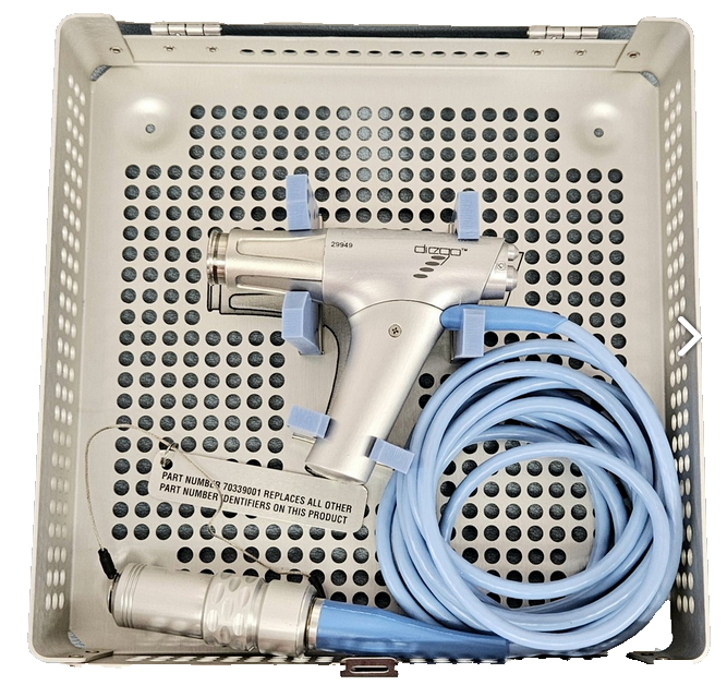 Gyrus Acmi 70339001R Diego Power Dissector Handpiece 70338005 Sterilization Case