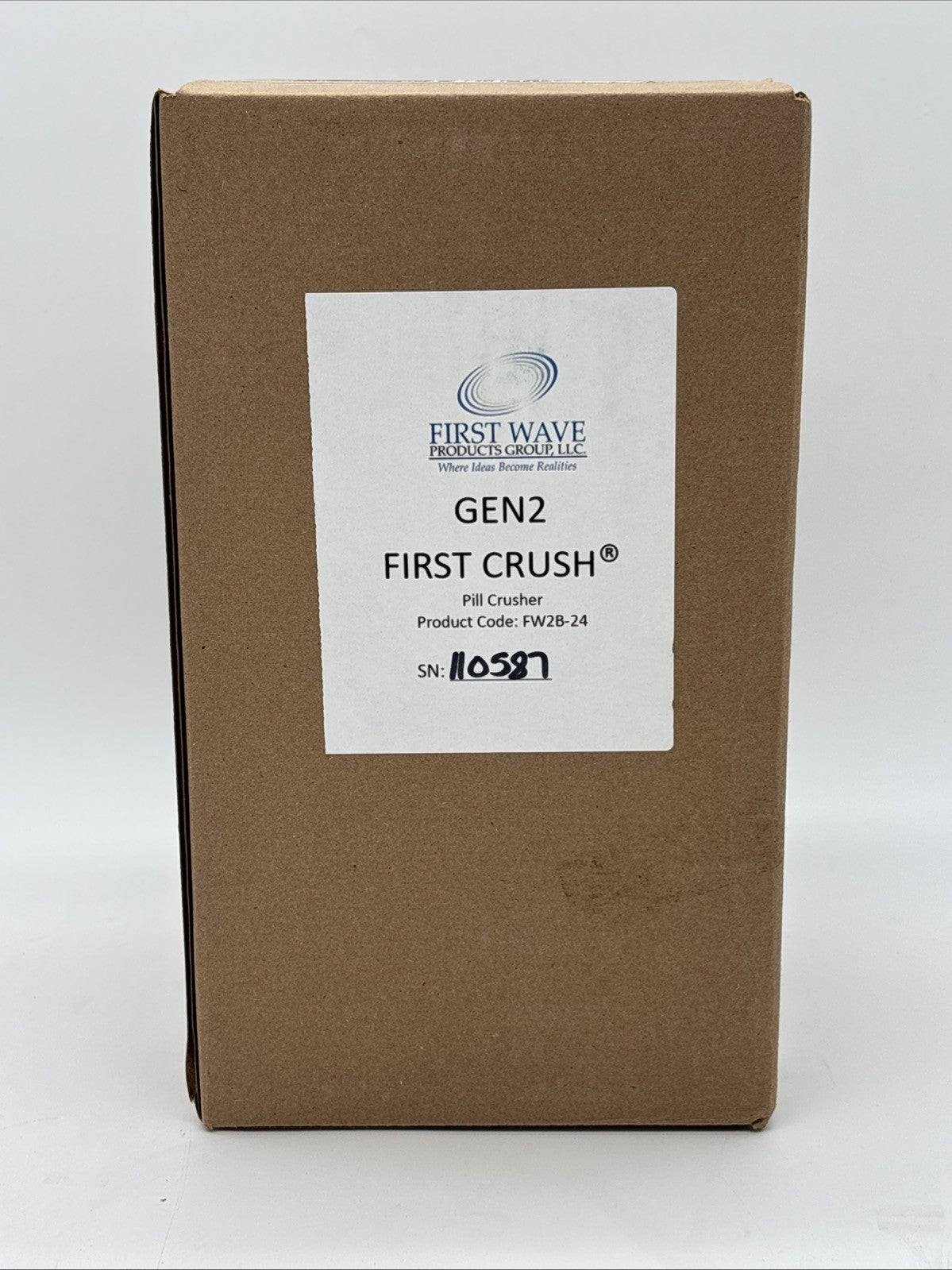 First Wave First Crush Gen2 Automated Pill Crusher (FW2B-24) — 30 Day Warranty!