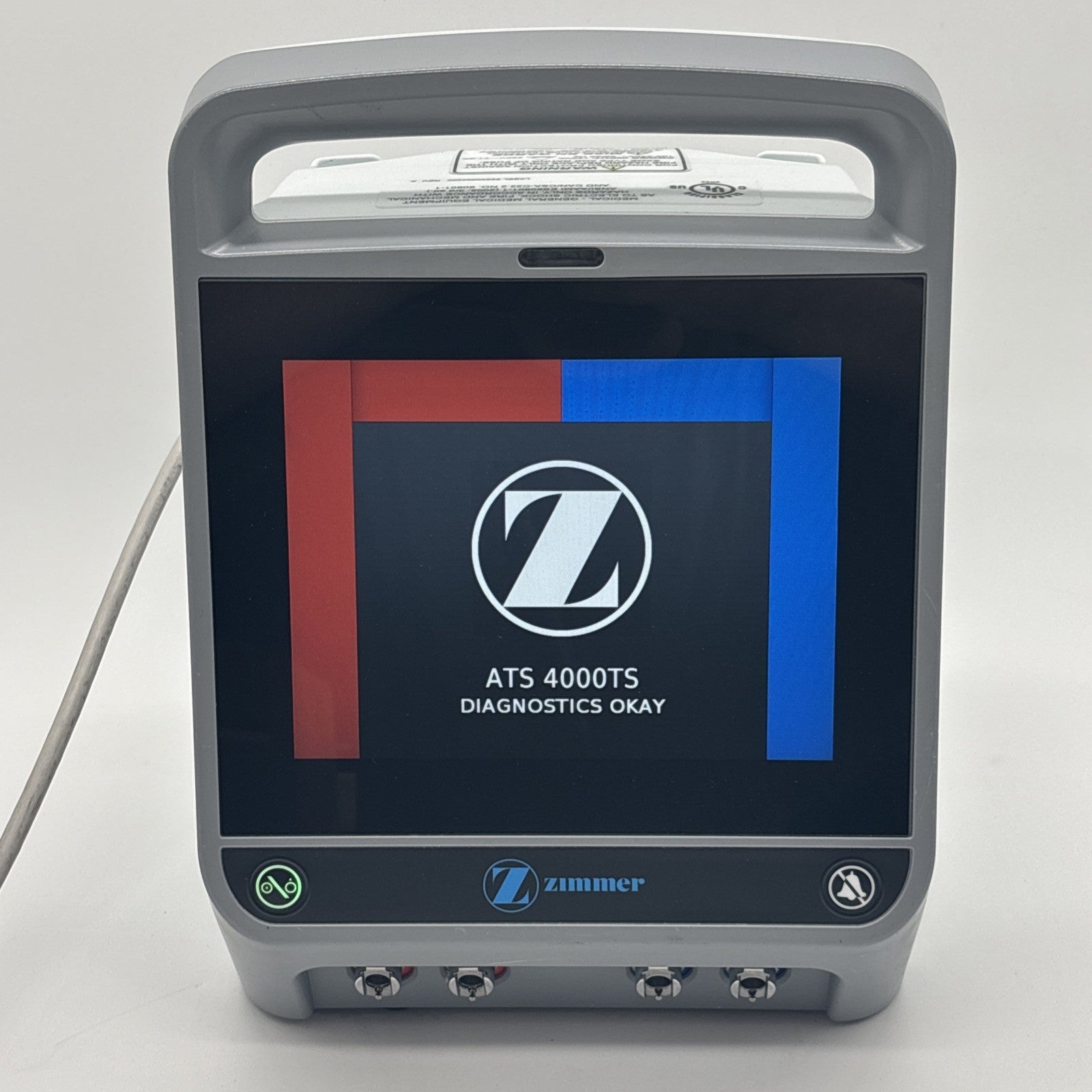 Zimmer A.T.S. 4000 TS Tourniquet (REF: 60-4000-101-00) — 30 Day Warranty!