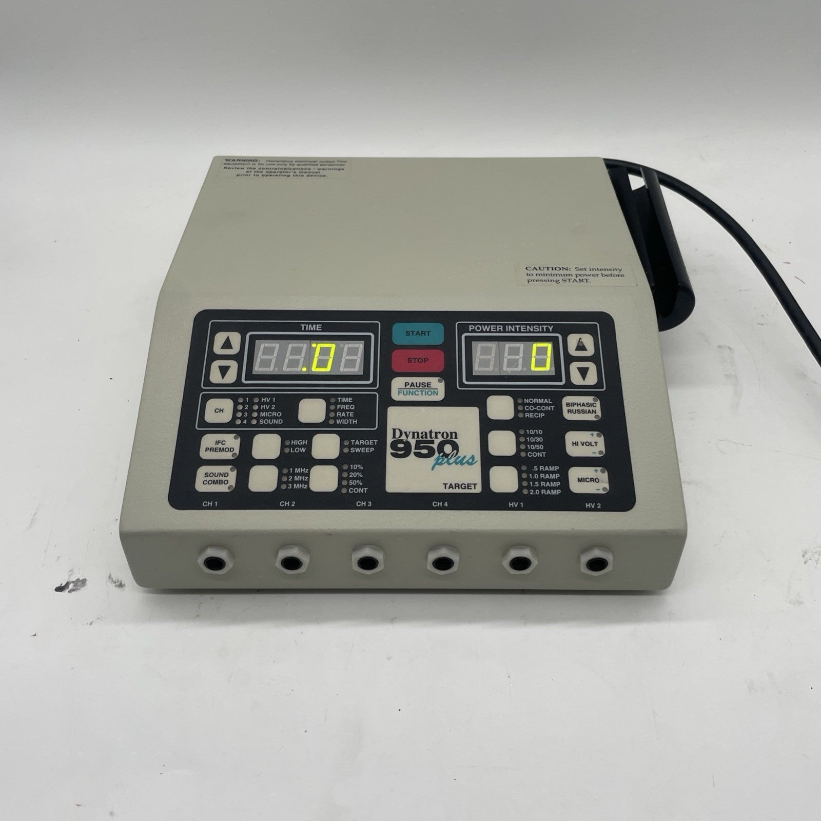 Daynatron 950 Plus Ultrasound Generator With Applicator 30 Day Warranty!