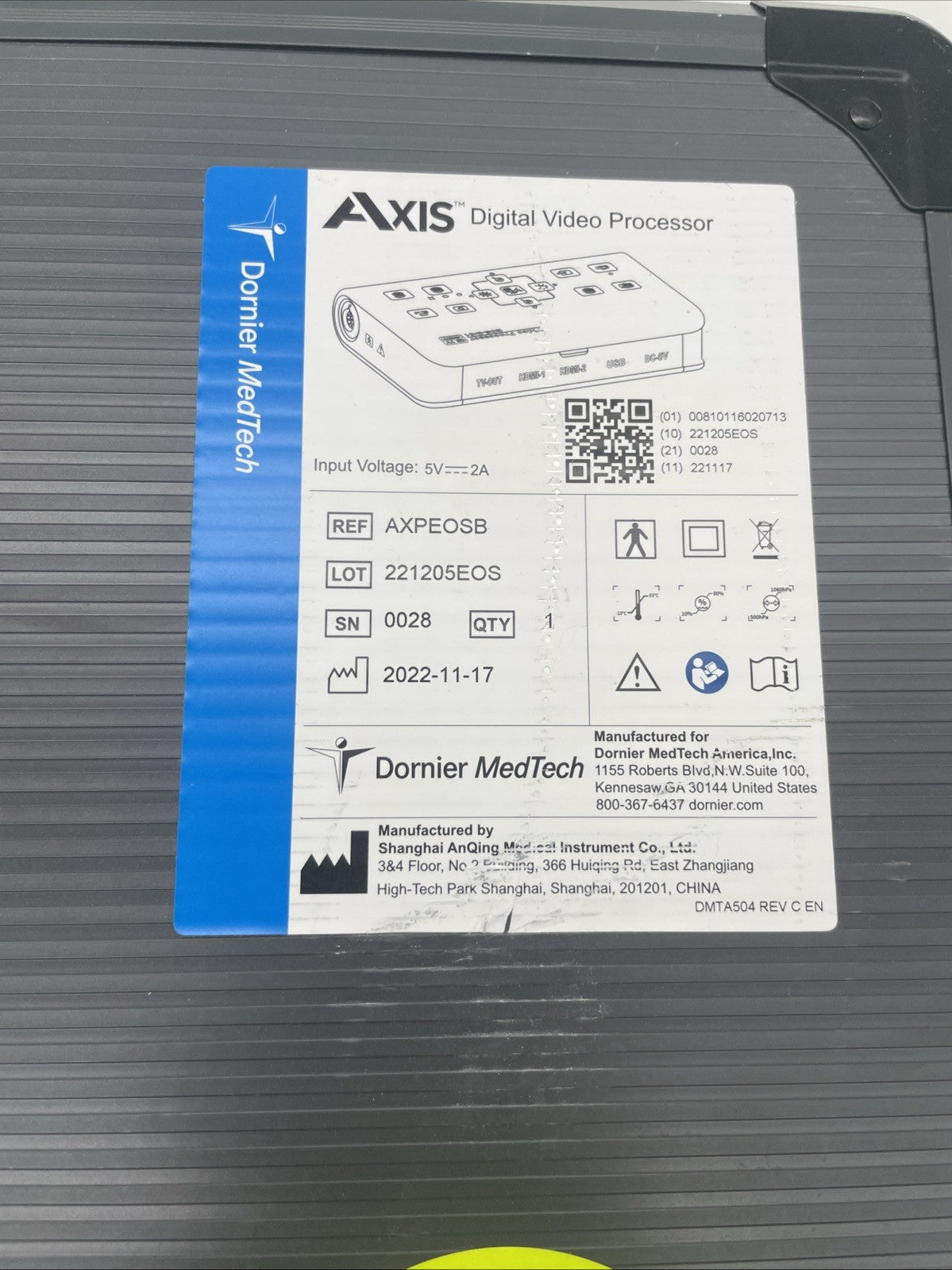 Axis – digital video processor – EOS-B-01 – with 30-day warranty