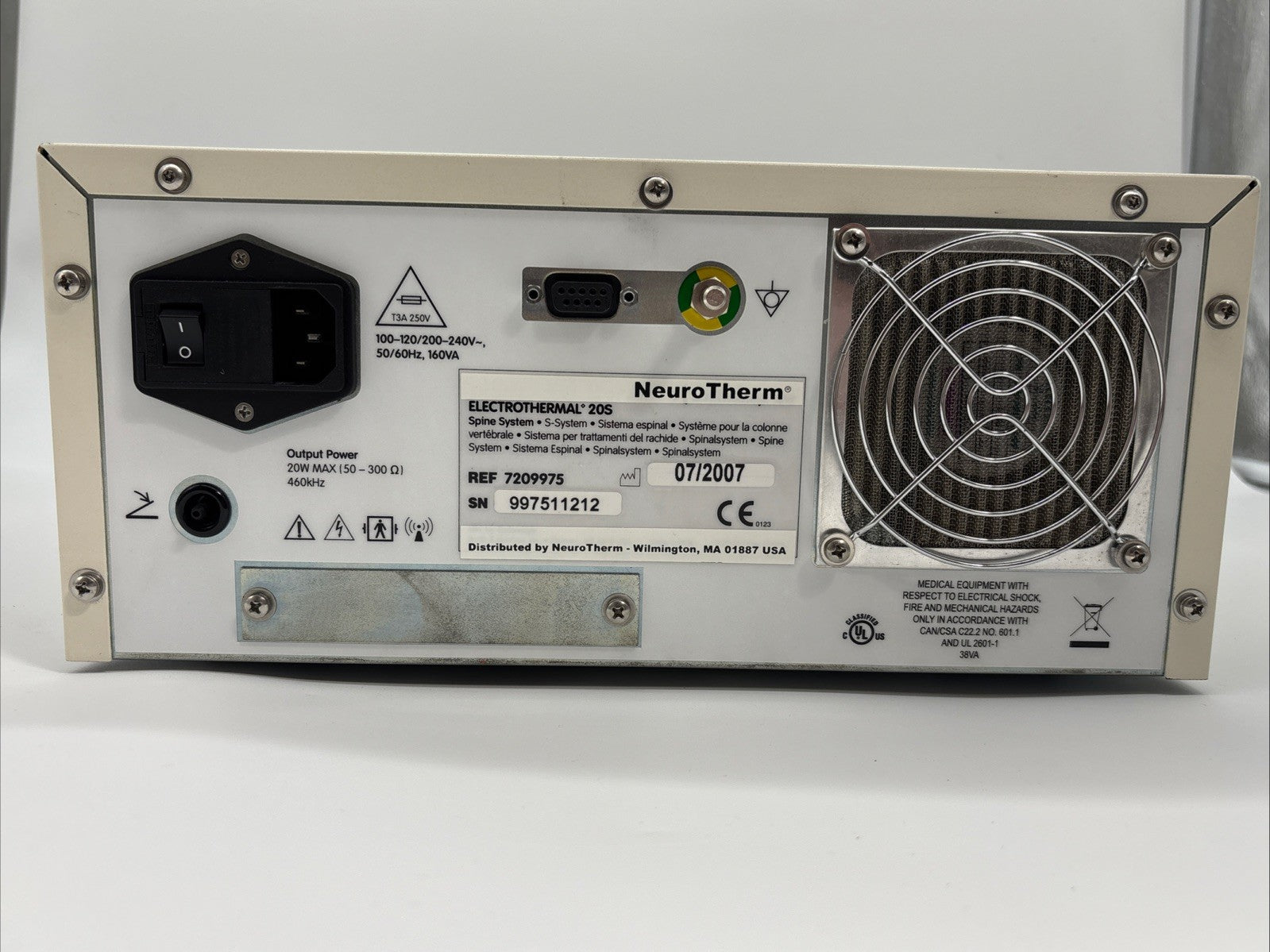 Neurotherm Electrothermal 20S Spine RF Generator W RF Probe 30 Day Warranty!