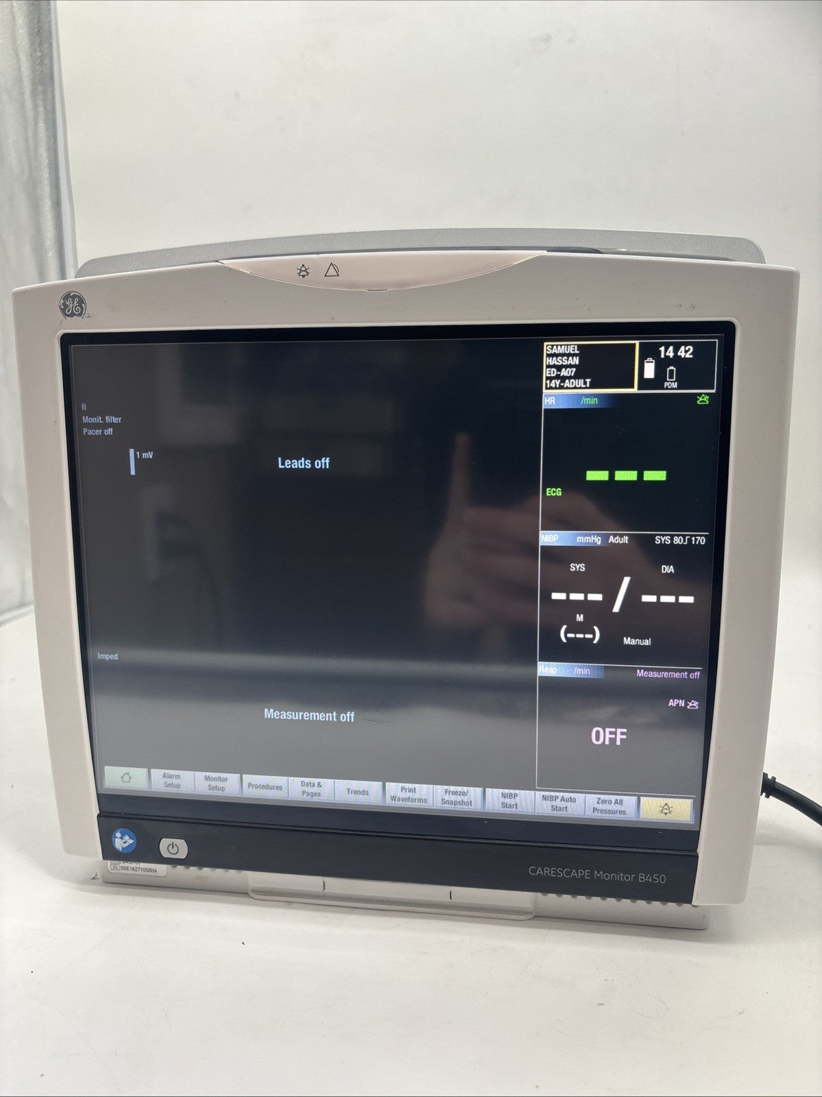 GE CARESCAPE Patient Monitor B450 - WITH Module 30 Day Warranty!