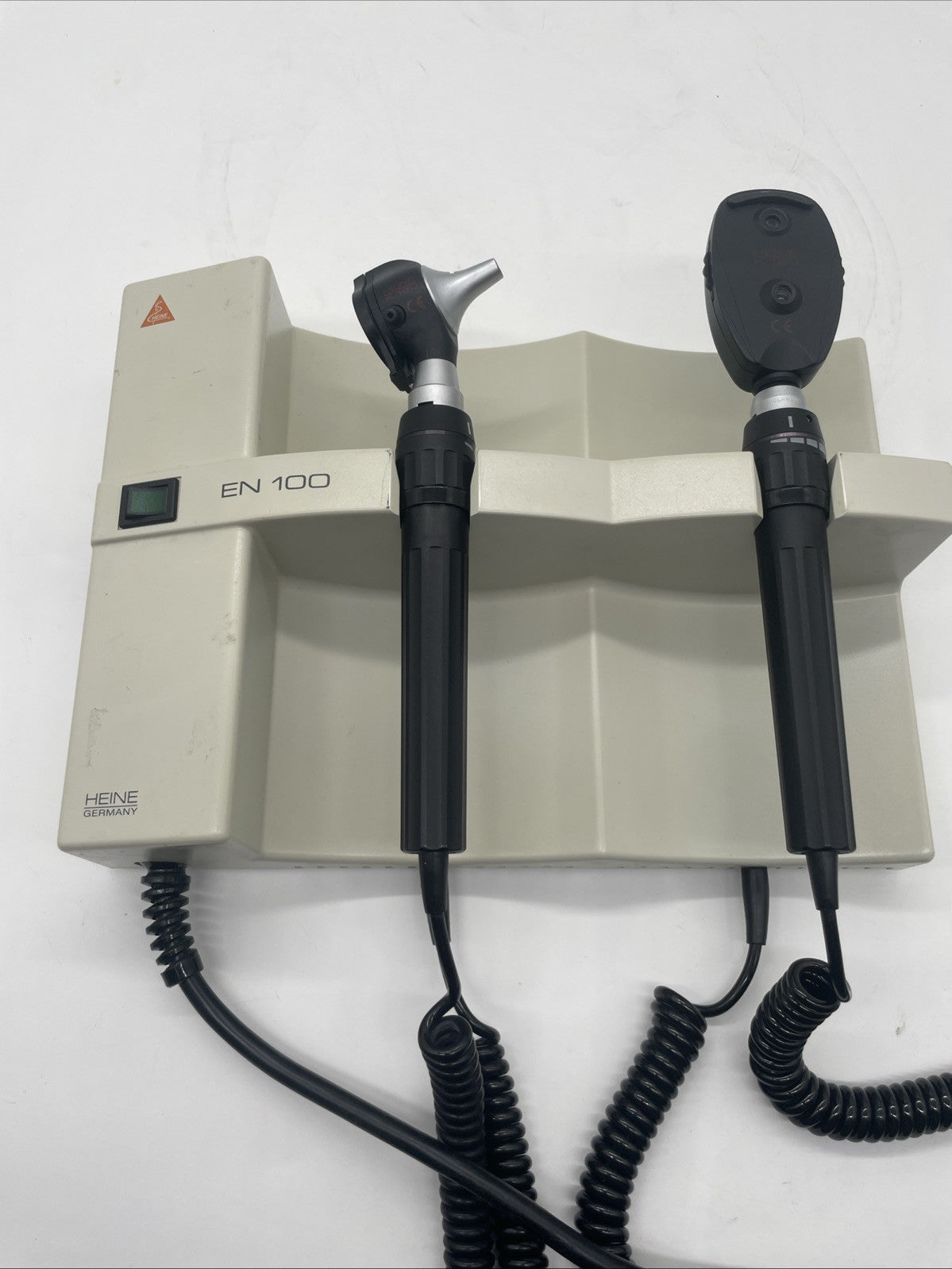 Heine EN100 Otoscope Opthalmoscope Set Dented Head And Painted Casing