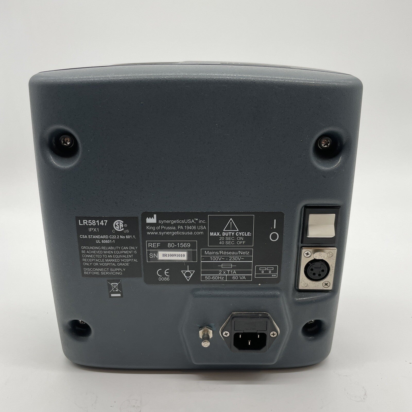 Codman – Malis CMC V electrosurgical generator – 80-1788R – with irrigation console and footswitch