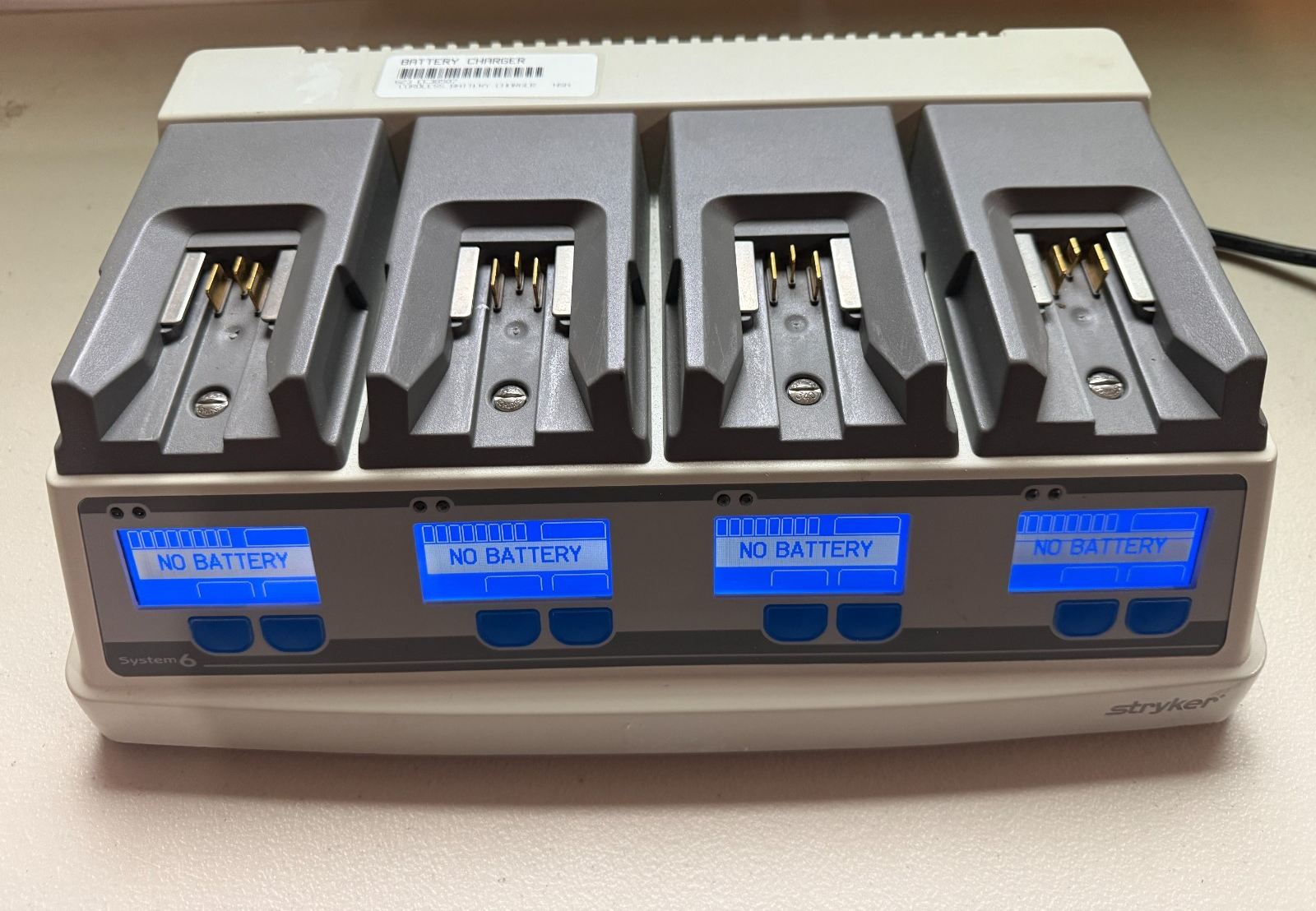 Stryker 6110-120 System 6 Battery Charger | 30 Day Warranty