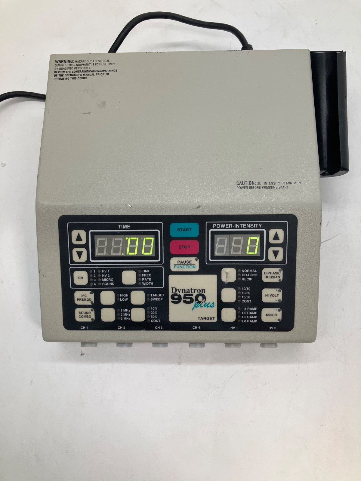 Dynatron Dynatronics 950 Plus Ultrasound System Chiropractic Physical Therapy