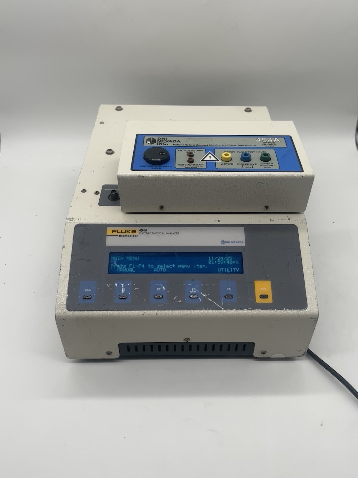 DNI Nevada Fluke Electrosurgical Analyzer With 454A Option Mod 30 Day Warranty!