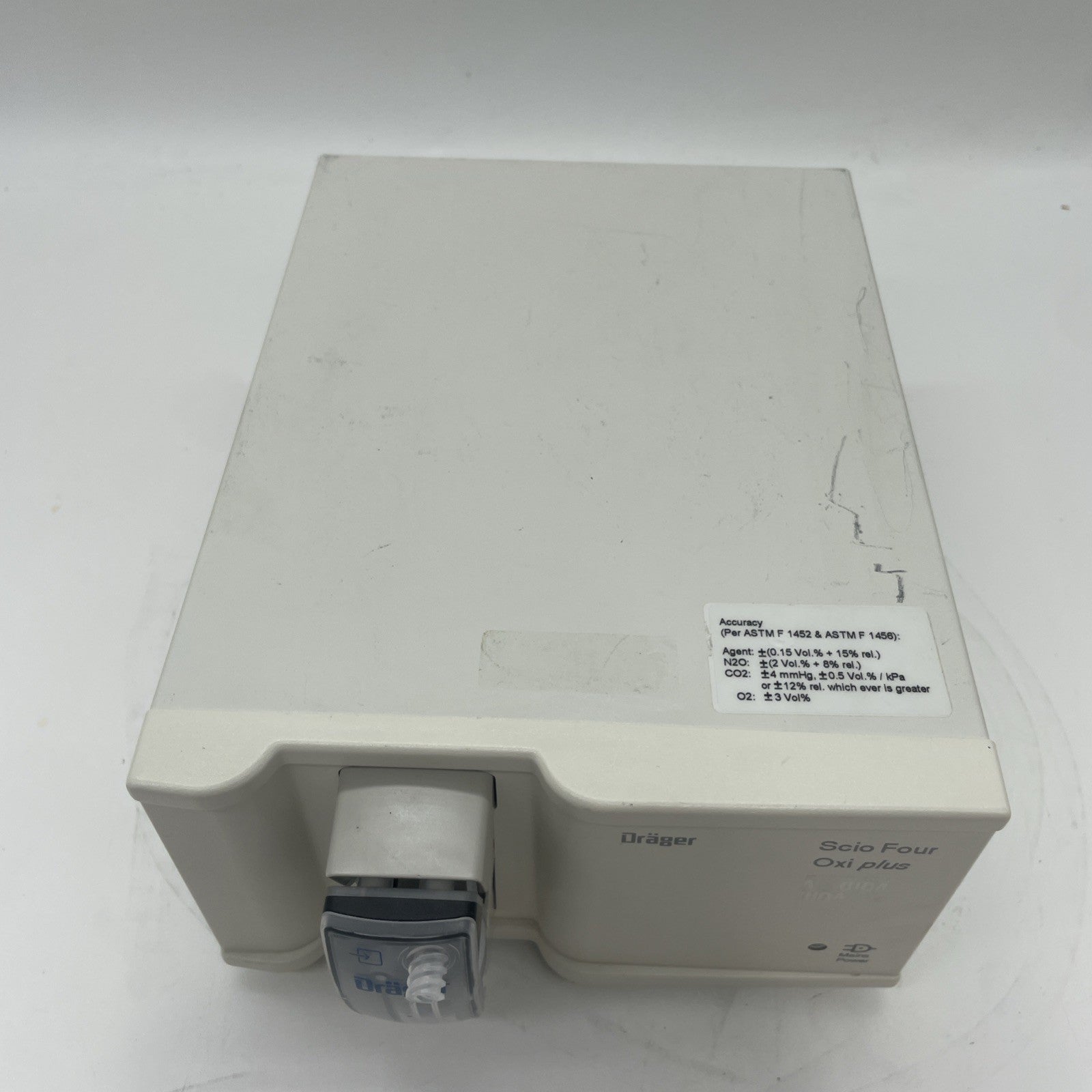Dräger Sucio Four Oxi Plus Ref: 687 1801 W/ Water lock 2  30 Day Warranty!