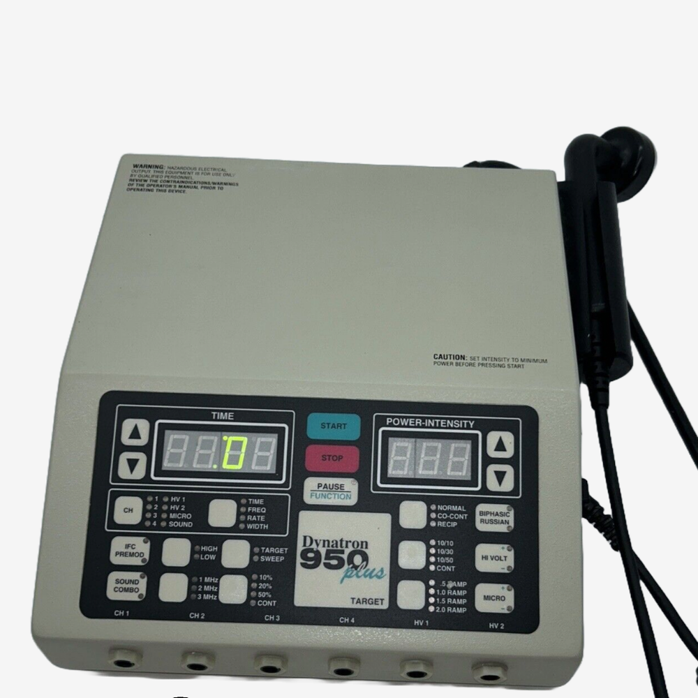Dynatron Dynatronics 950 Plus Ultrasound System W Applicator 30 Day Warranty