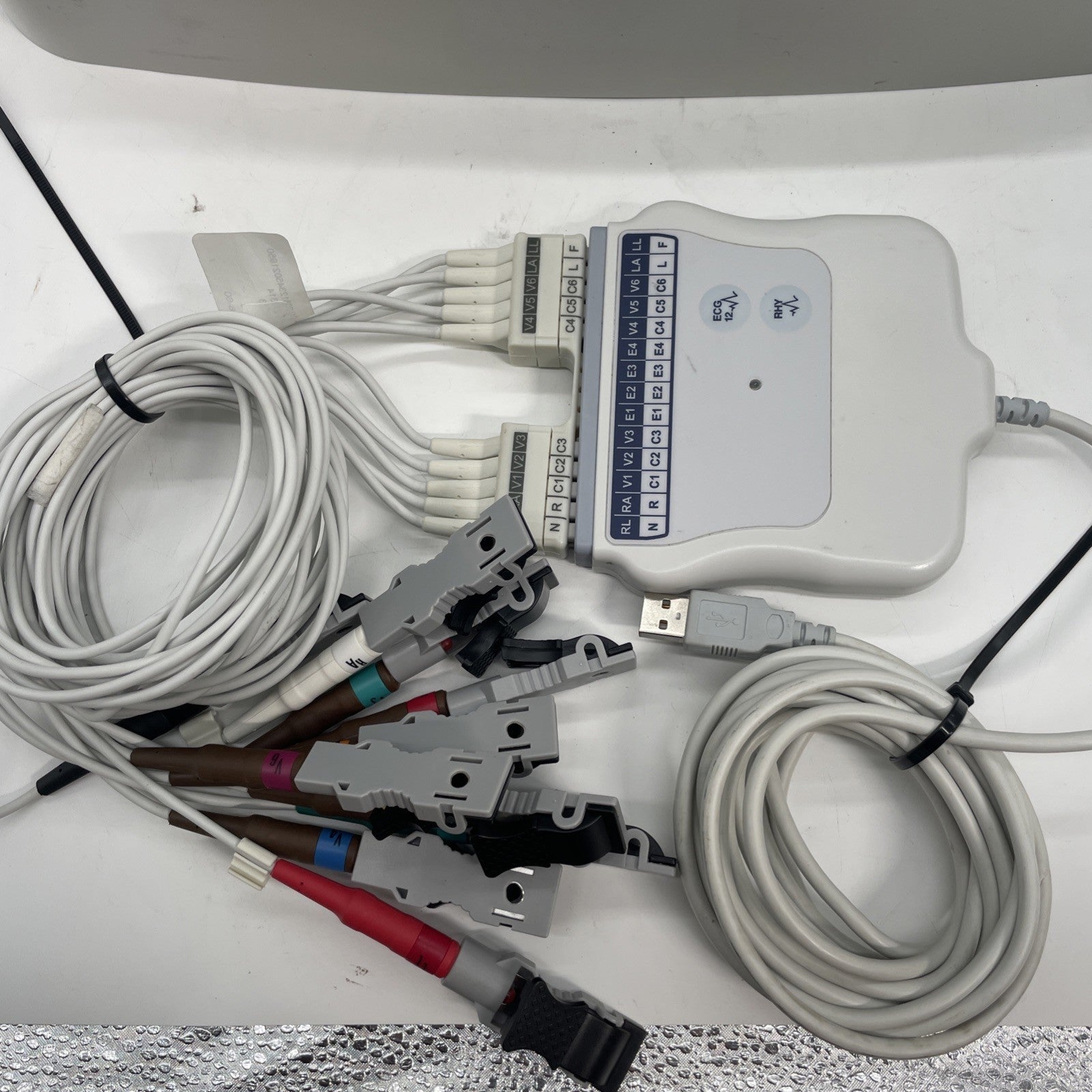 Mortara EKG ECG Electrocardiograph ELI280 W/ AMxx Patient Cable 30 Day Warranty!