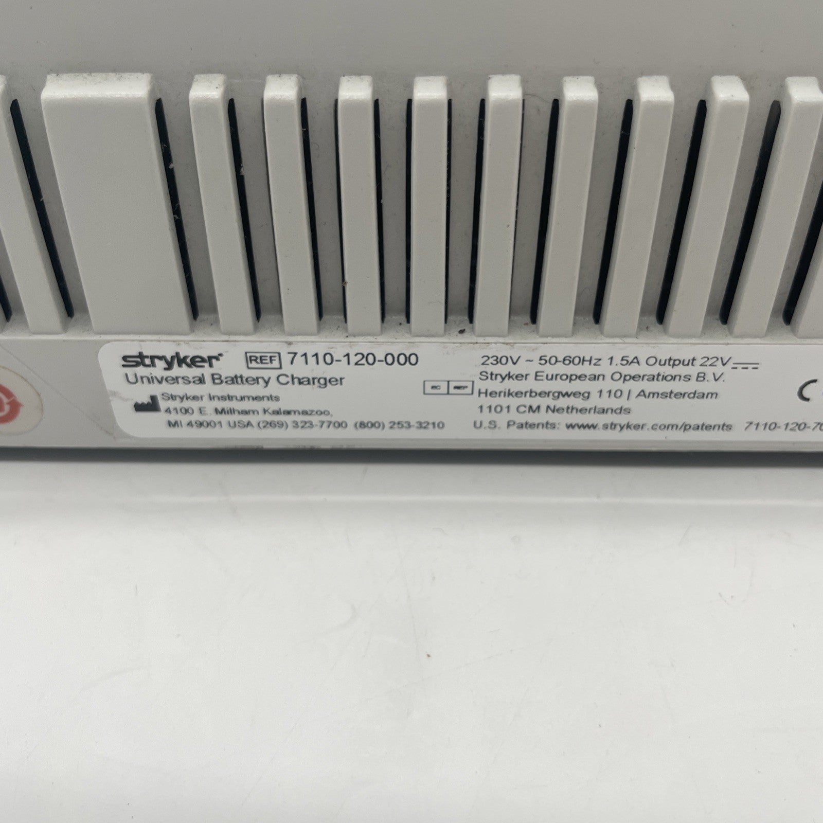 Stryker System 7 Universal Battery Charger 7110-120-000 30 Day Warranty!