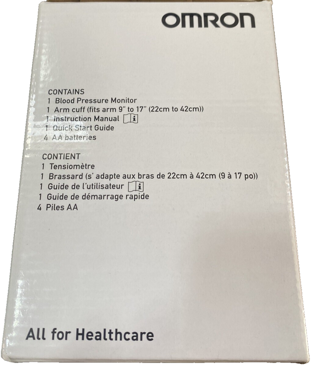 NEW Omron Smart Bluetooth Blood Pressure Monitor HEM-9200T 30 Day Returns