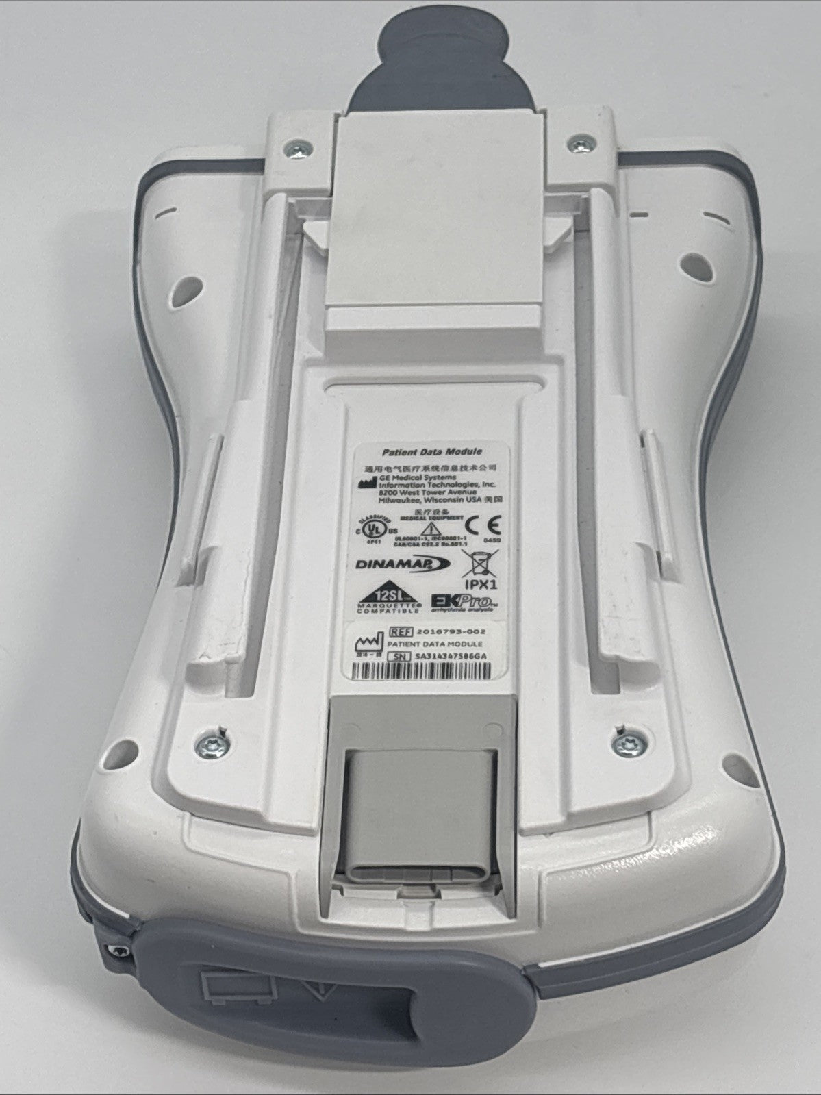 GE Healthcare Patient Data Module W/ Battery (REF 2016793-002) - 30 Day Warranty